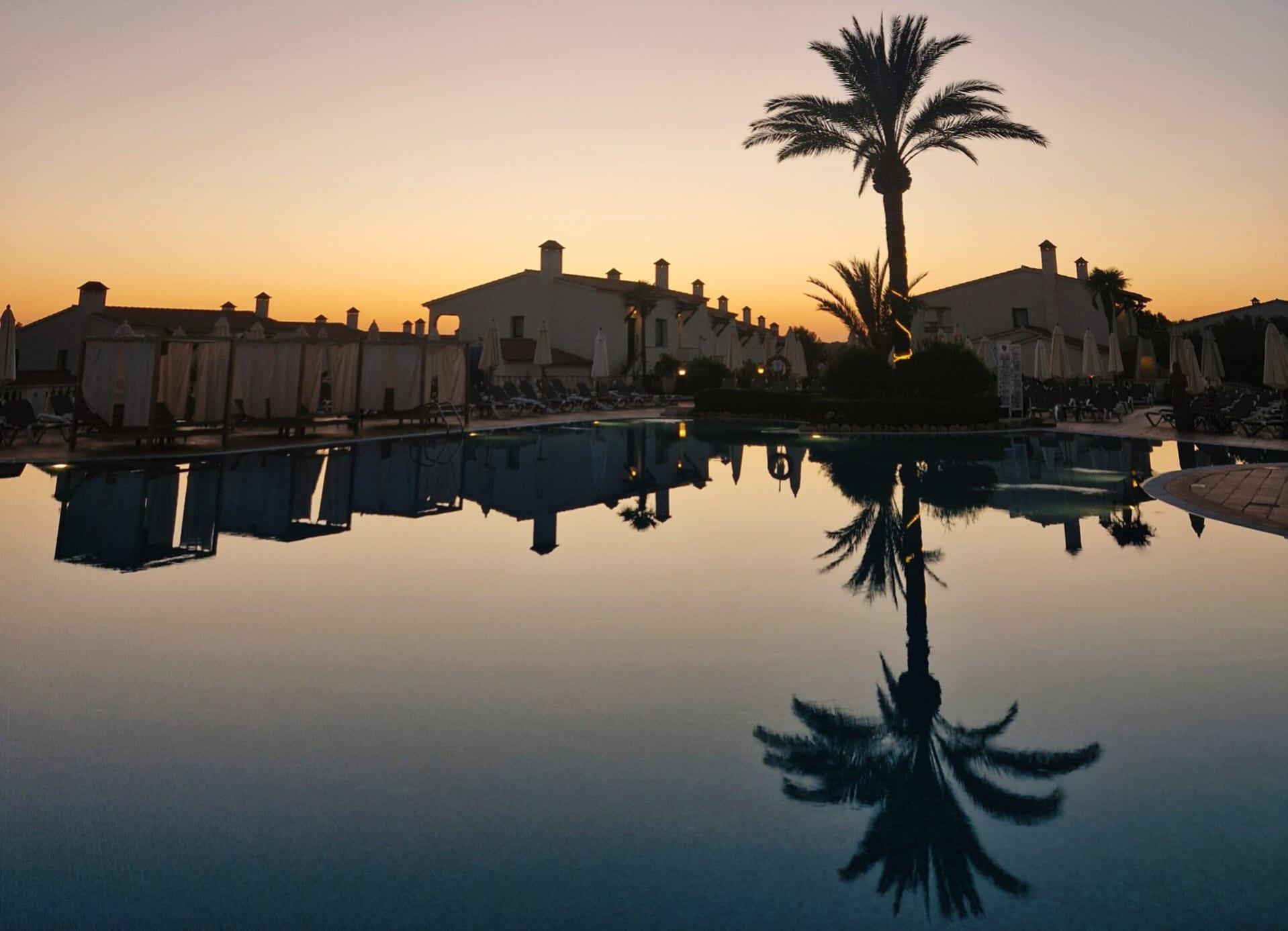 Sonnenuntergang in Son Bou